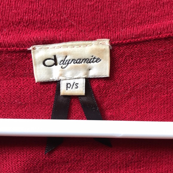 Dynamite sexy red tunic - Picture 4 of 5